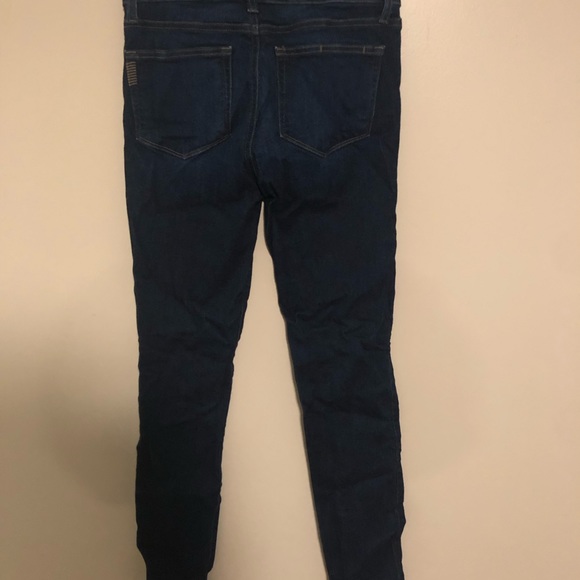 Paige Skyline Skinny dark blue wash Size 27 - Picture 3 of 6